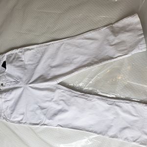 Capri White Jeans